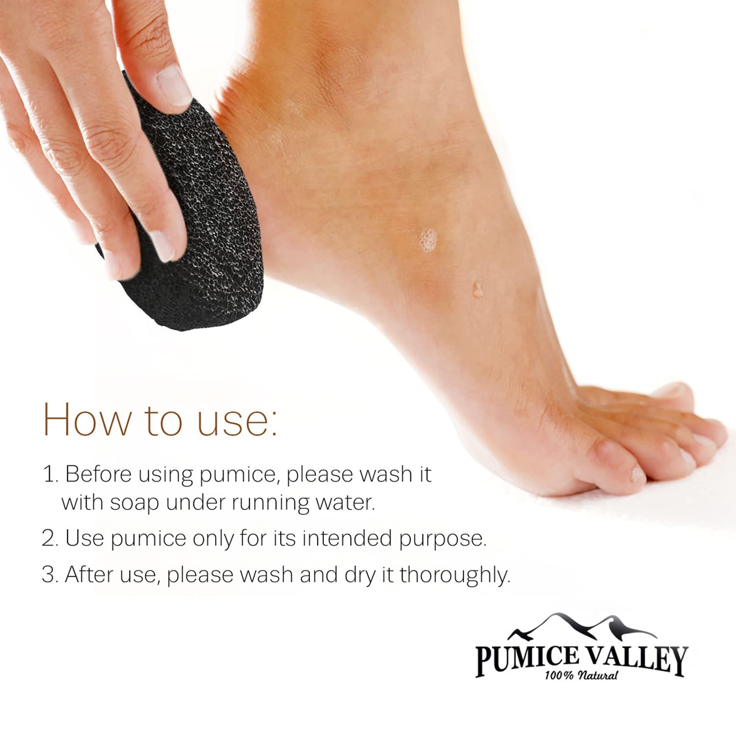 Pumice Valley compact tool with natural rope handle for easy use.