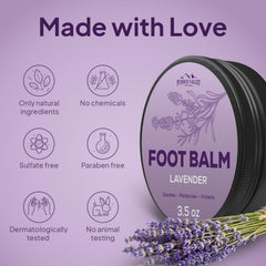 Pumice Valley Foot Balm texture close-up highlighting gentle nourishment