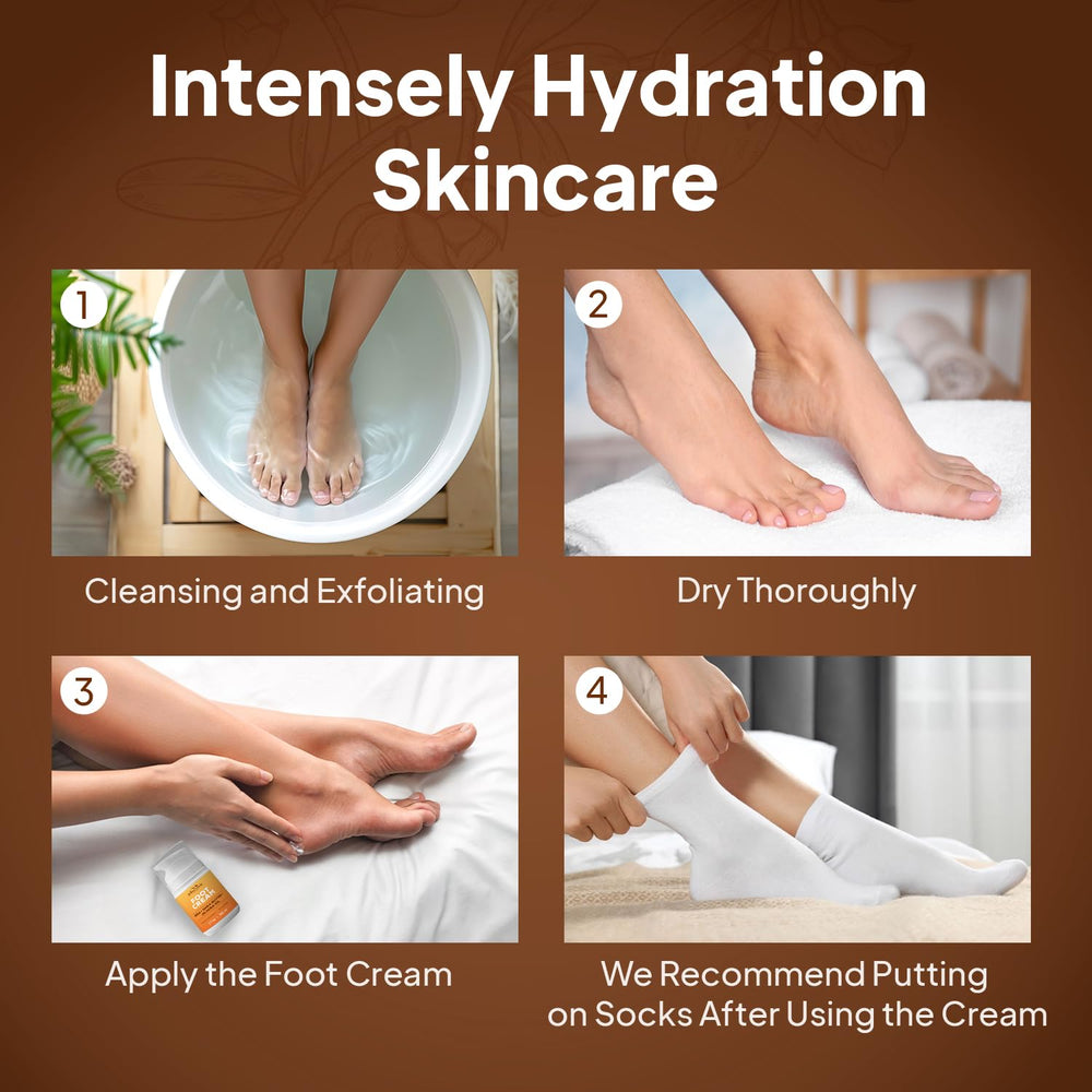 Pumice Valley travel-size foot cream in a compact tube.