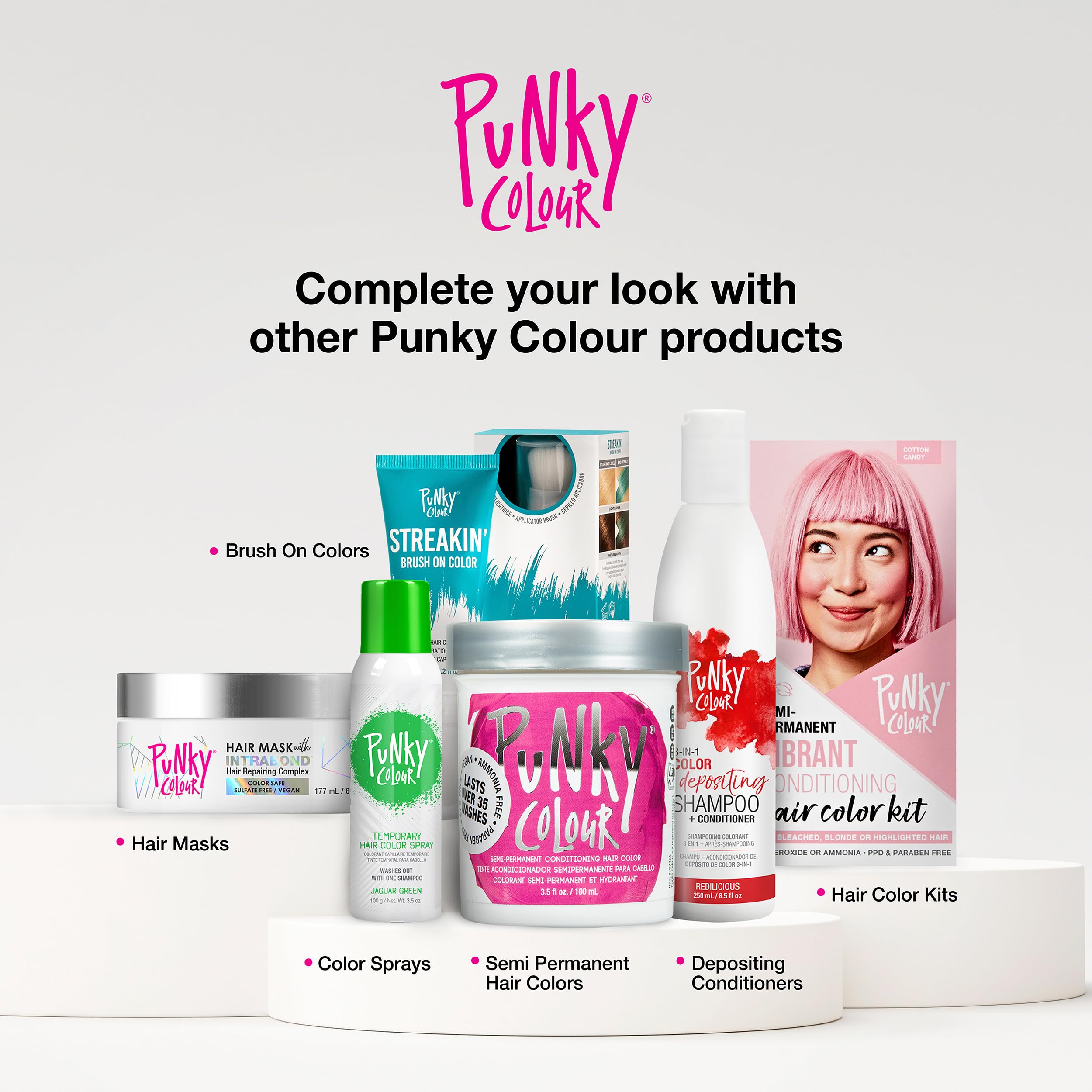 Punky Colour gloves included ready for safe at-home bleaching sessions