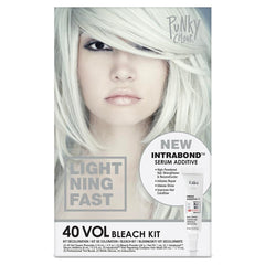 Punky Intrabond gloves and tint brush for precise mixing and application.