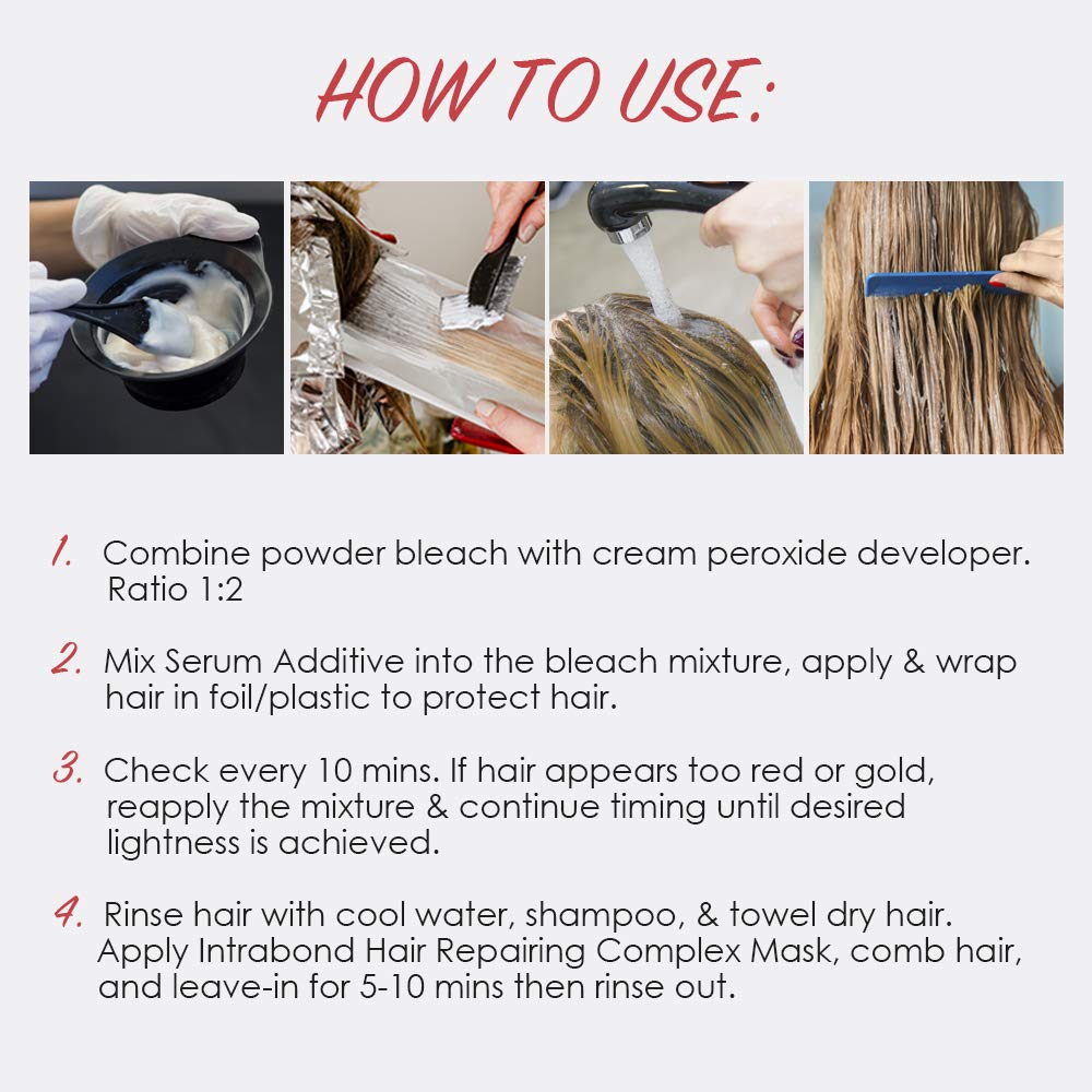 Punky Intrabond hair repairing complex mask nourishes and smooths after bleaching.