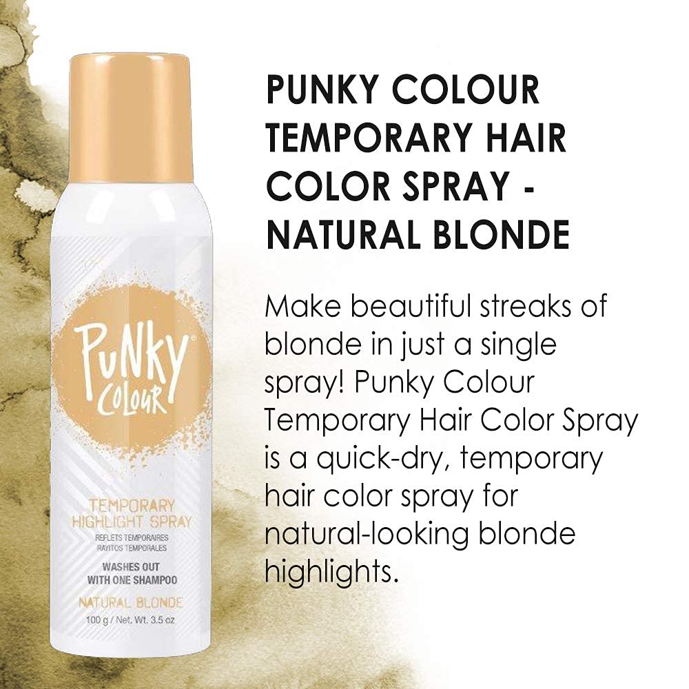 Kids and adults enjoying festival-ready Punky look with spray.