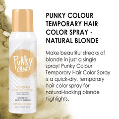 Kids and adults enjoying festival-ready Punky look with spray.
