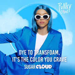 Punky Sugar Cloud Jawbreaker foam texture close-up highlights airy formula for easy application