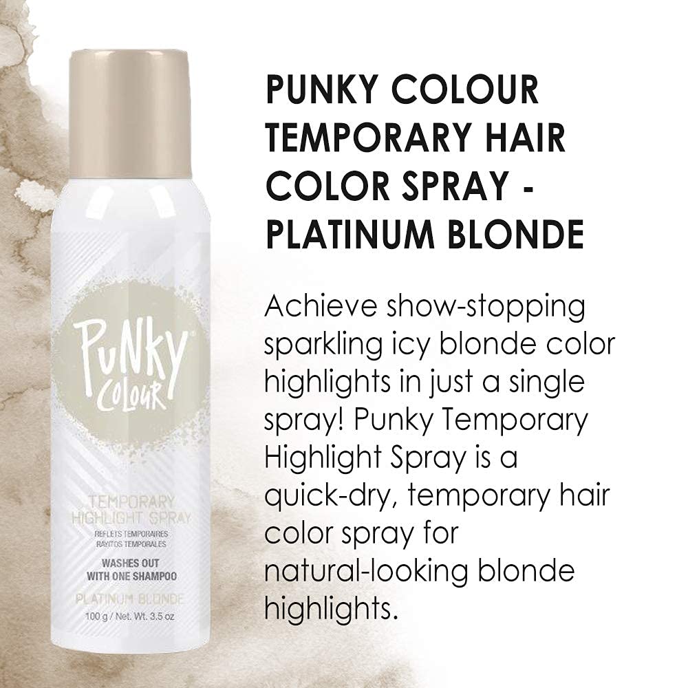 Two-pack packaging with two Punky color sprays for travel.
