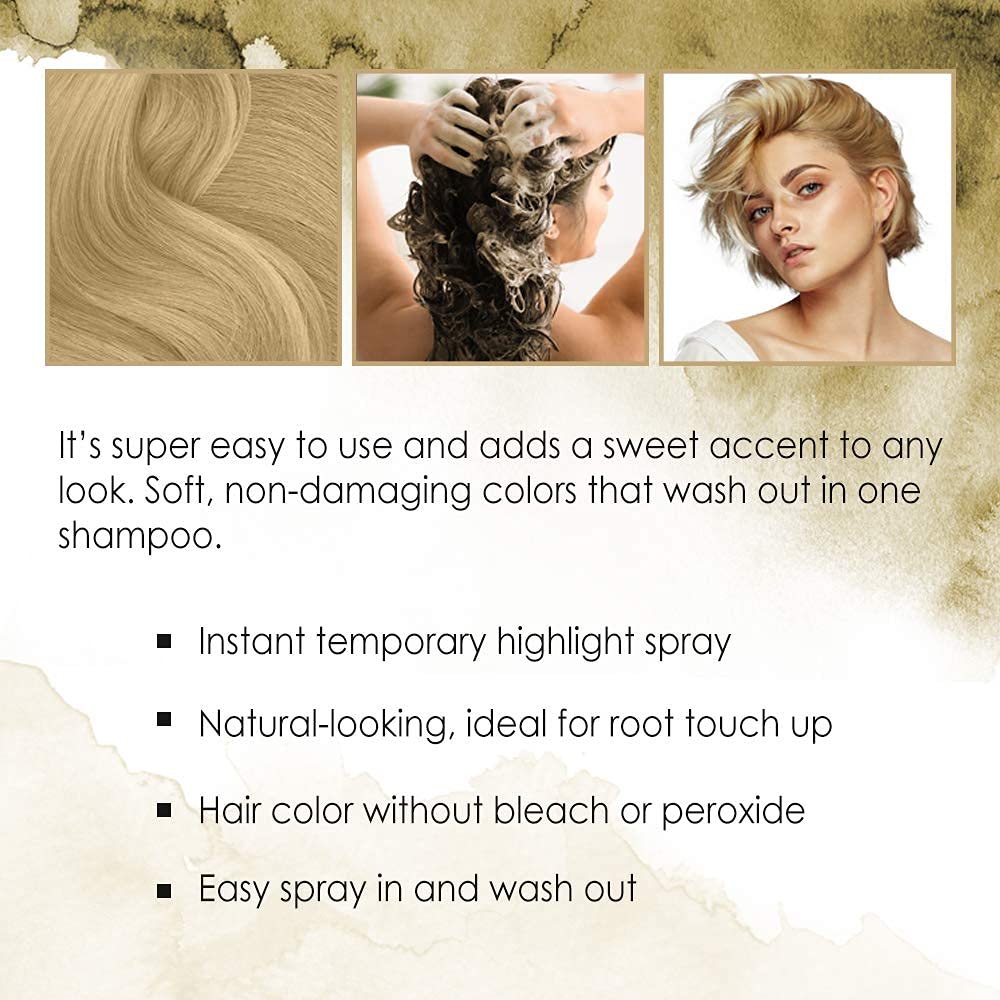 Two-pack travel-friendly Punky color spray for on-the-go styling.