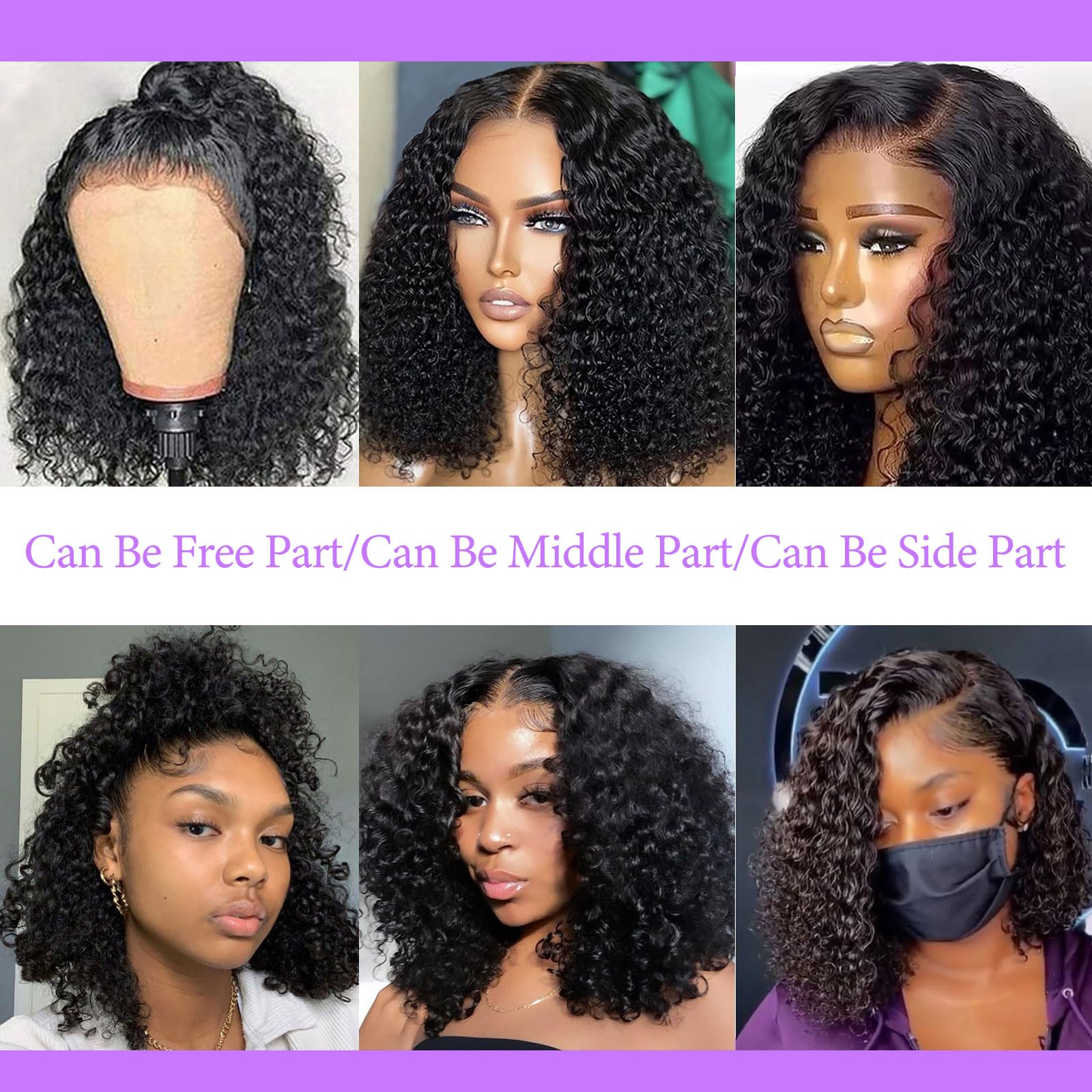 Punmasa 14-inch wig ideal for black women at parties or daily use