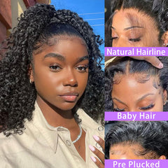 Punmasa 14-inch bob wig close-up hairline detailing enhances realism