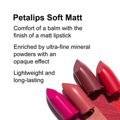 PUPA Milano Petalips Soft Matt Lipstick packaging shows premium Italian design