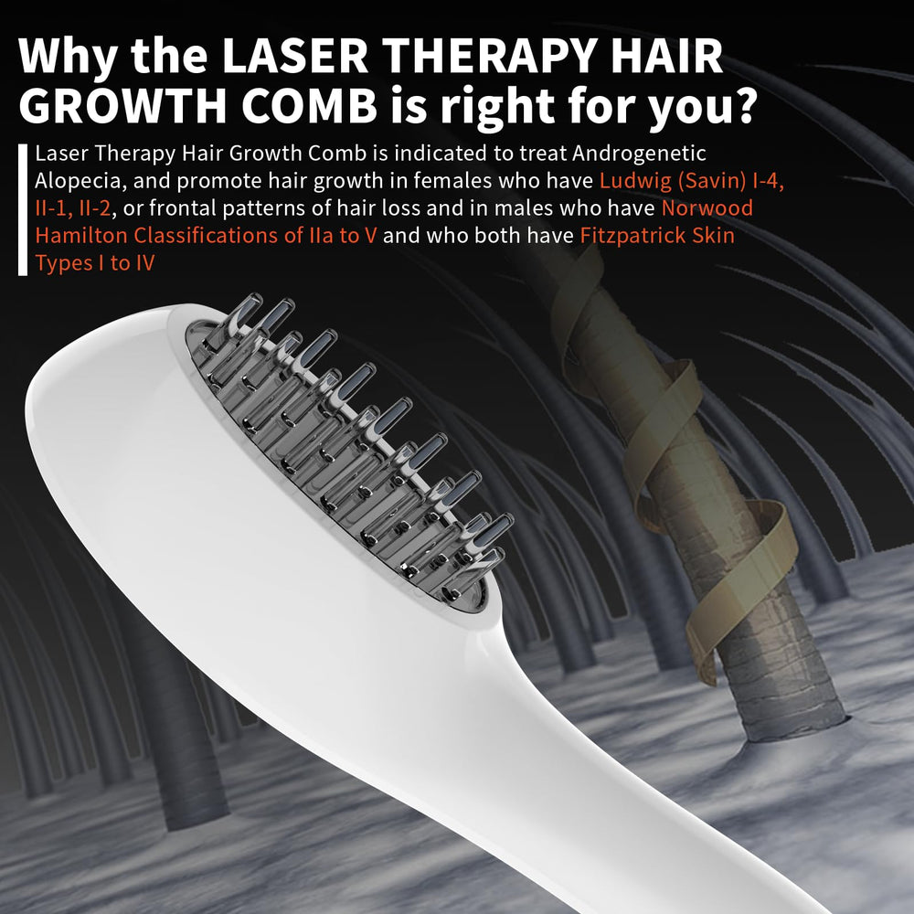 PUPCA Comb with LED indicators for guided sessions.