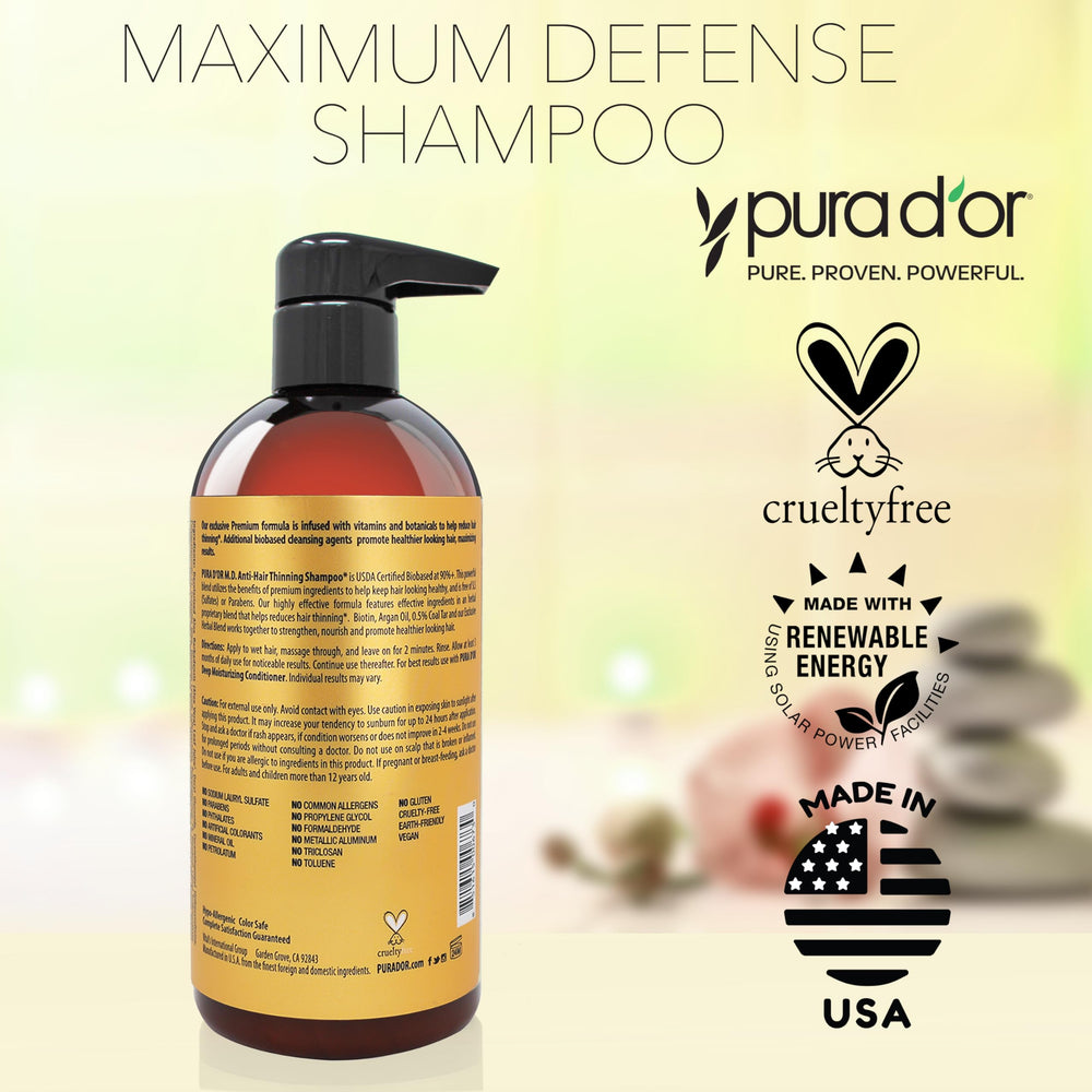 PURA D'OR made in USA facility with renewable energy