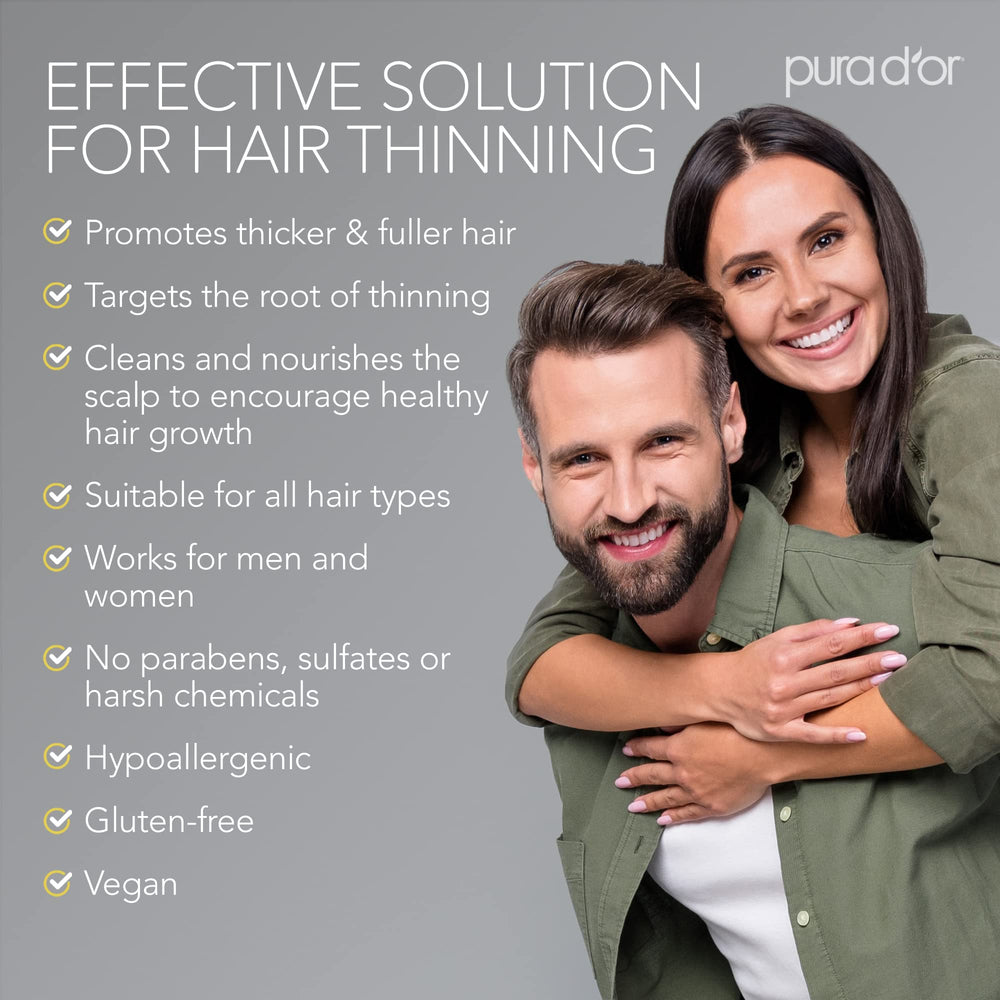 PURA D'OR bottle label featuring argan oil and nettle.