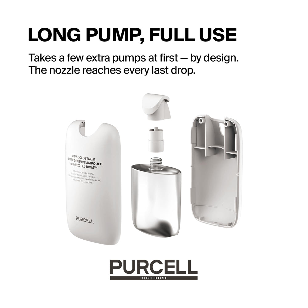 PURCELL 24/7 Mist with hyaluronic acid supports plump, hydrated skin.