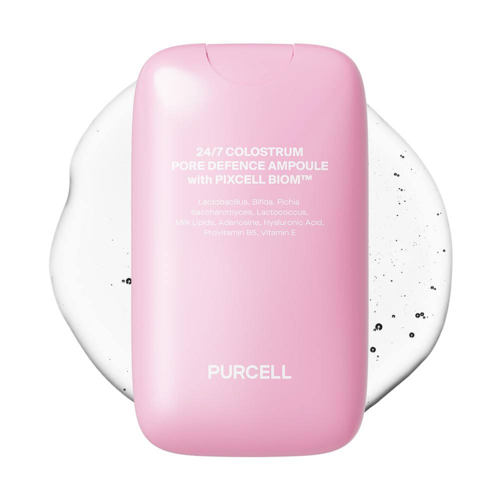 PURCELL 24/7 Colostrum Ampoule Mist pink bottle offers a glow-boosting hydration for all skin types.