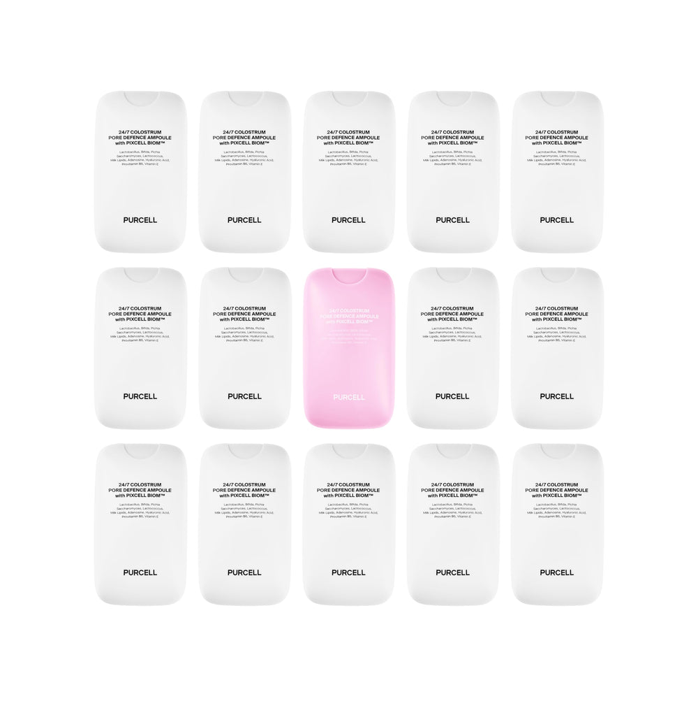 PURCELL 24/7 Mist after makeup refreshes hydration and radiance.