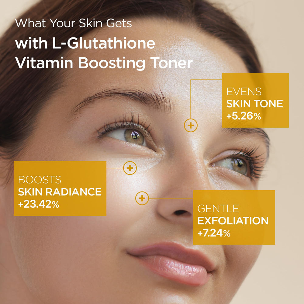 PurCELL L-Glutathione toner with vitamin C and niacinamide benefits