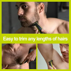 Purchase 2 Quick OneBlade quick-click-on design makes blade changes fast.