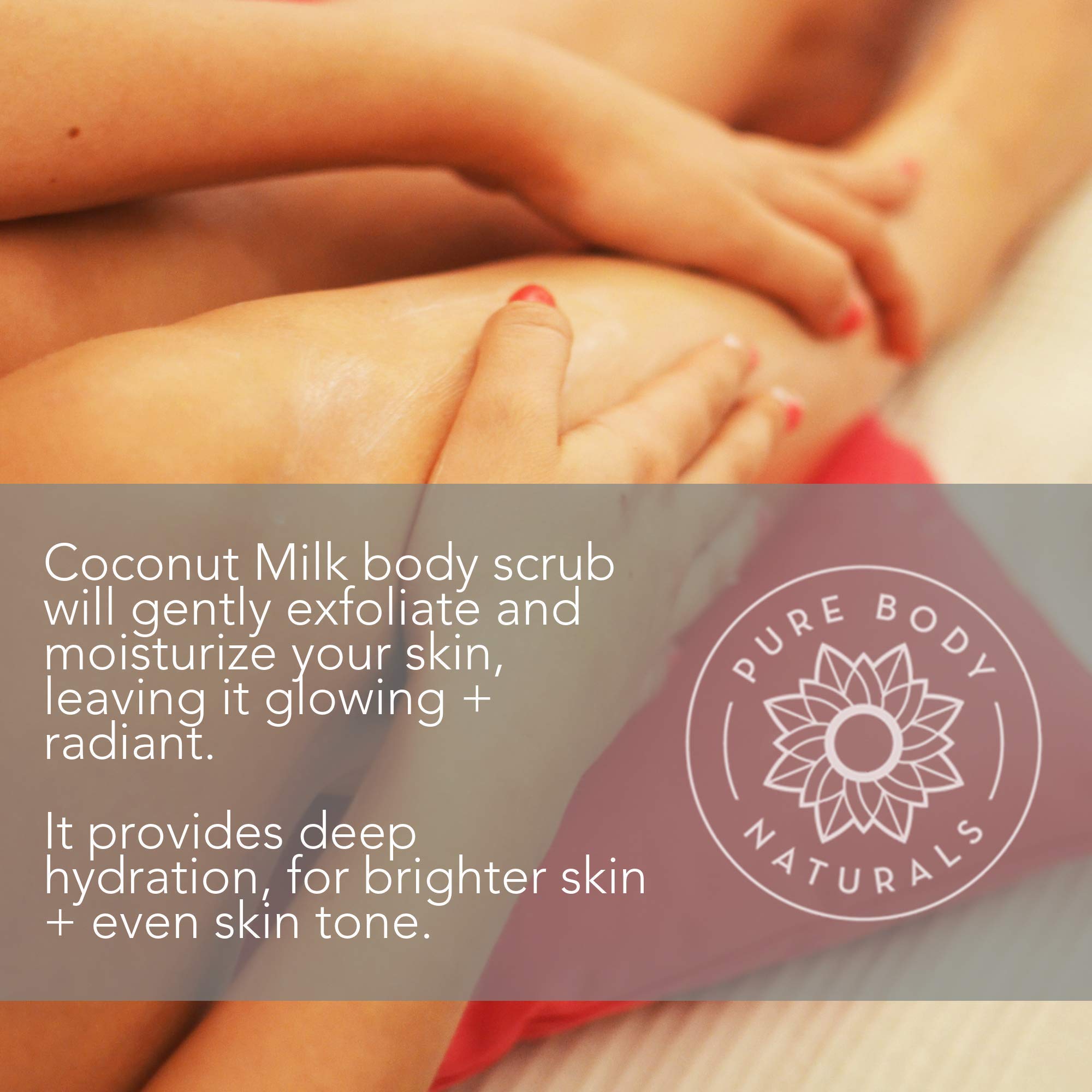 Pure Body Naturals Dead Sea Salt crystals for detoxifying texture and smooth skin