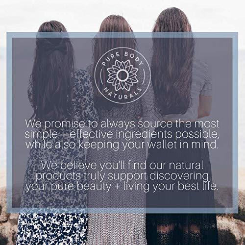 Pure Body Naturals gift packaging label highlights vegan and cruelty-free values.