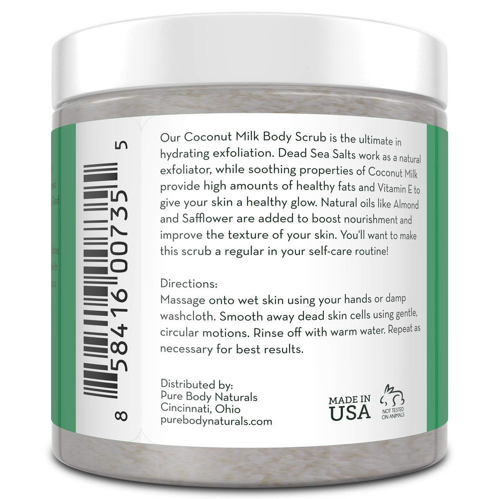 Pure Body Naturals made in USA ensures quality control and safety