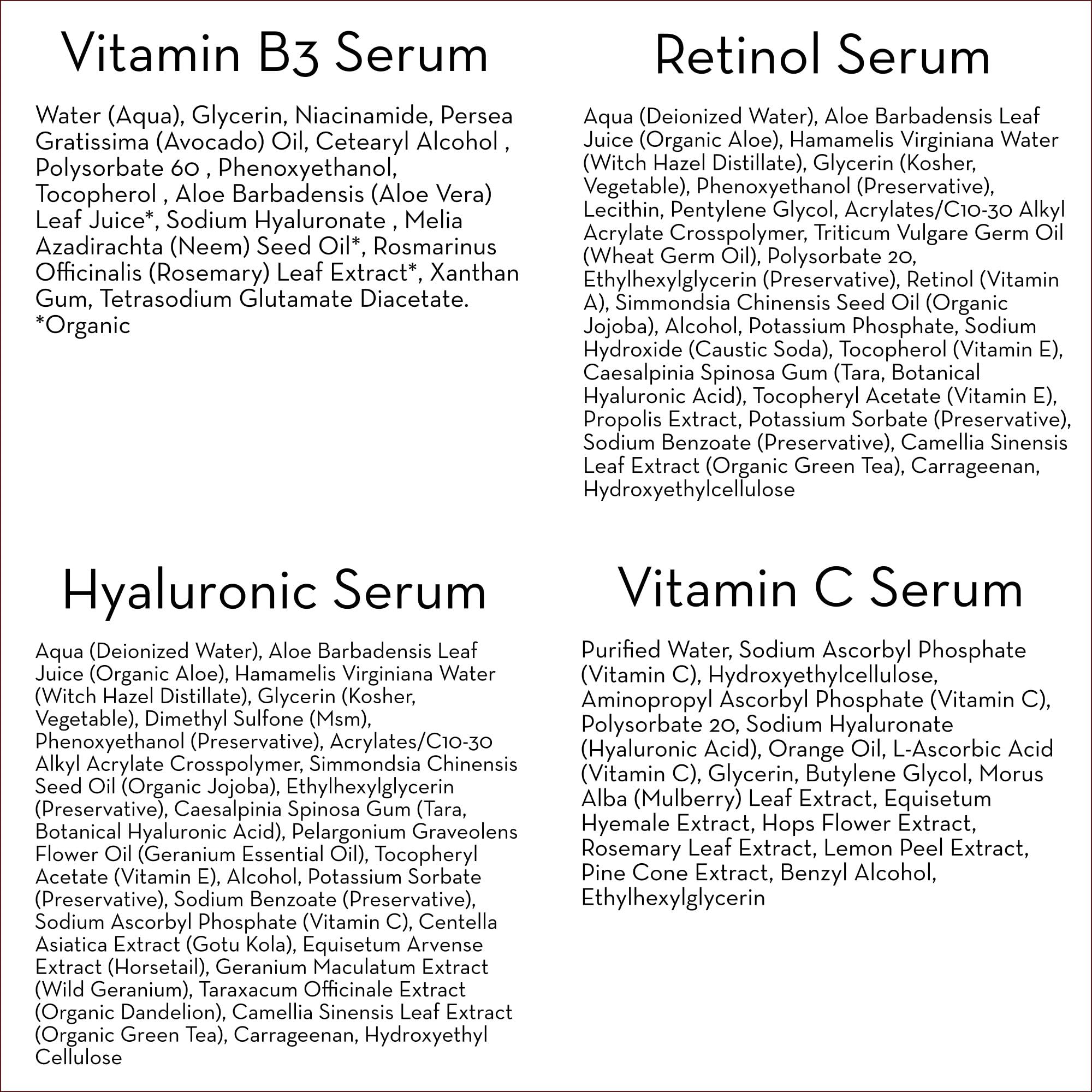 Pure Body Naturals serum dropper enables precise, clean application.