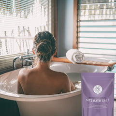 Bottle label highlights vegan, cruelty-free formula for daily self-care.