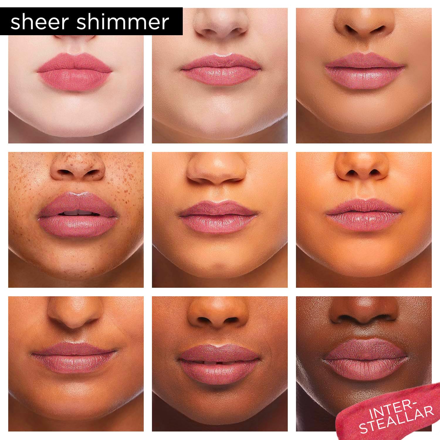 Pure Cosmetics Pure Illumination gloss provides vitamin E for lip nourishment.