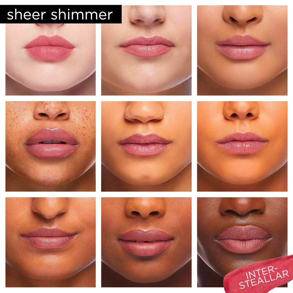 Pure Cosmetics Pure Illumination gloss provides vitamin E for lip nourishment.