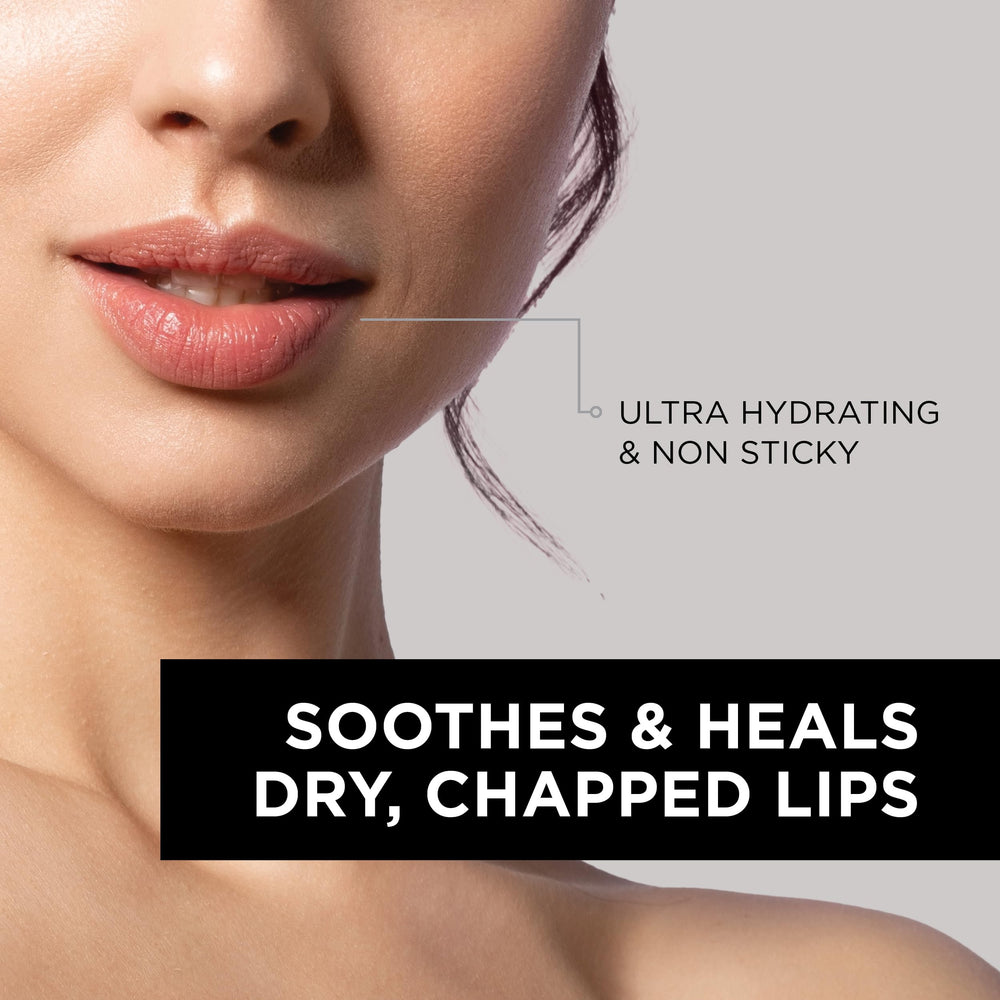 Pure Cosmetics lip gloss with side mirror for quick application checks.