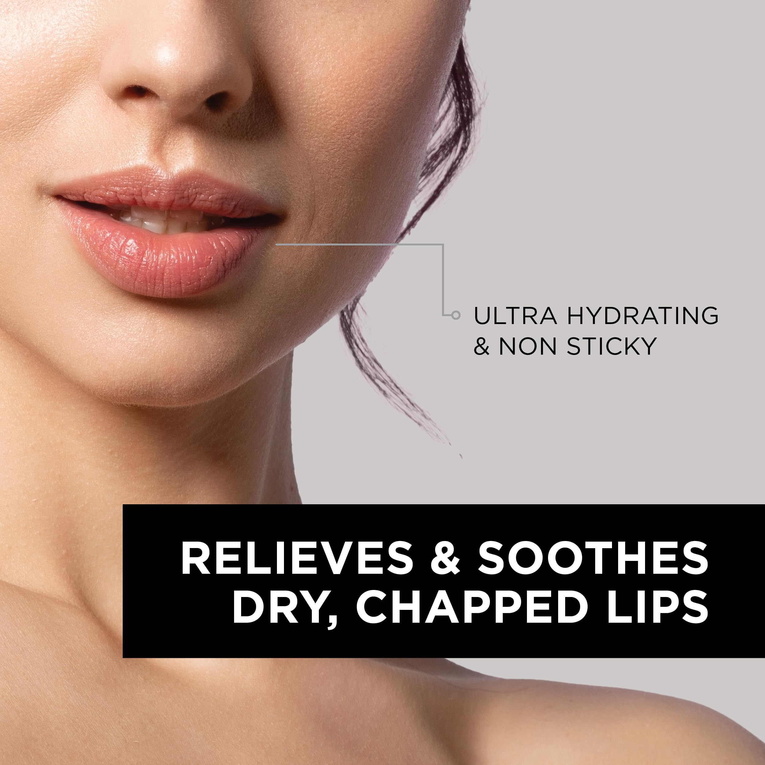 Pure Cosmetics side mirror aids quick checks for a flawless finish.