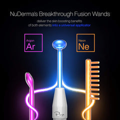 Pure Daily Care Fusion Neon wand highlighting skin-boosting capability