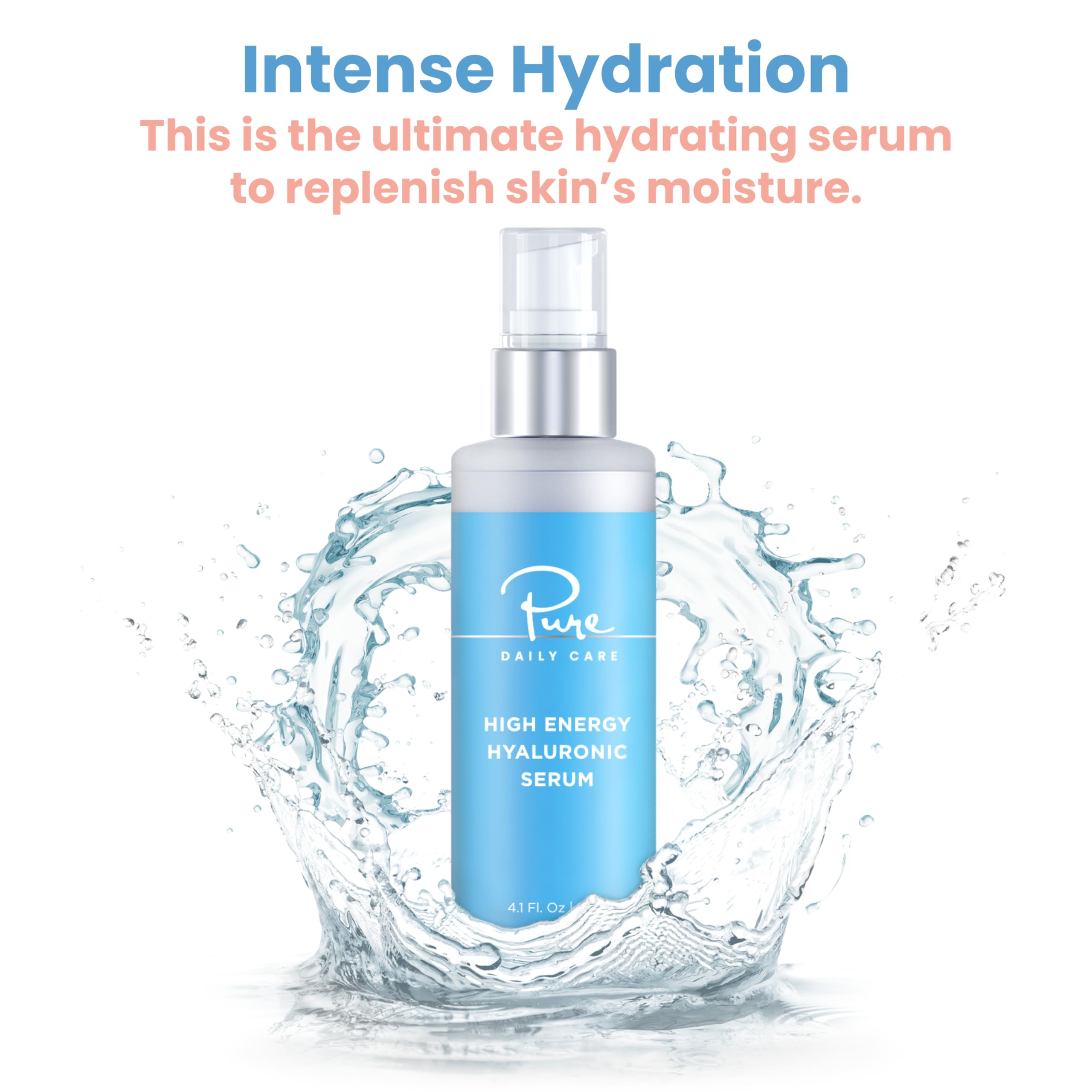 The dropper releasing a lightweight serum for daily facial hydration