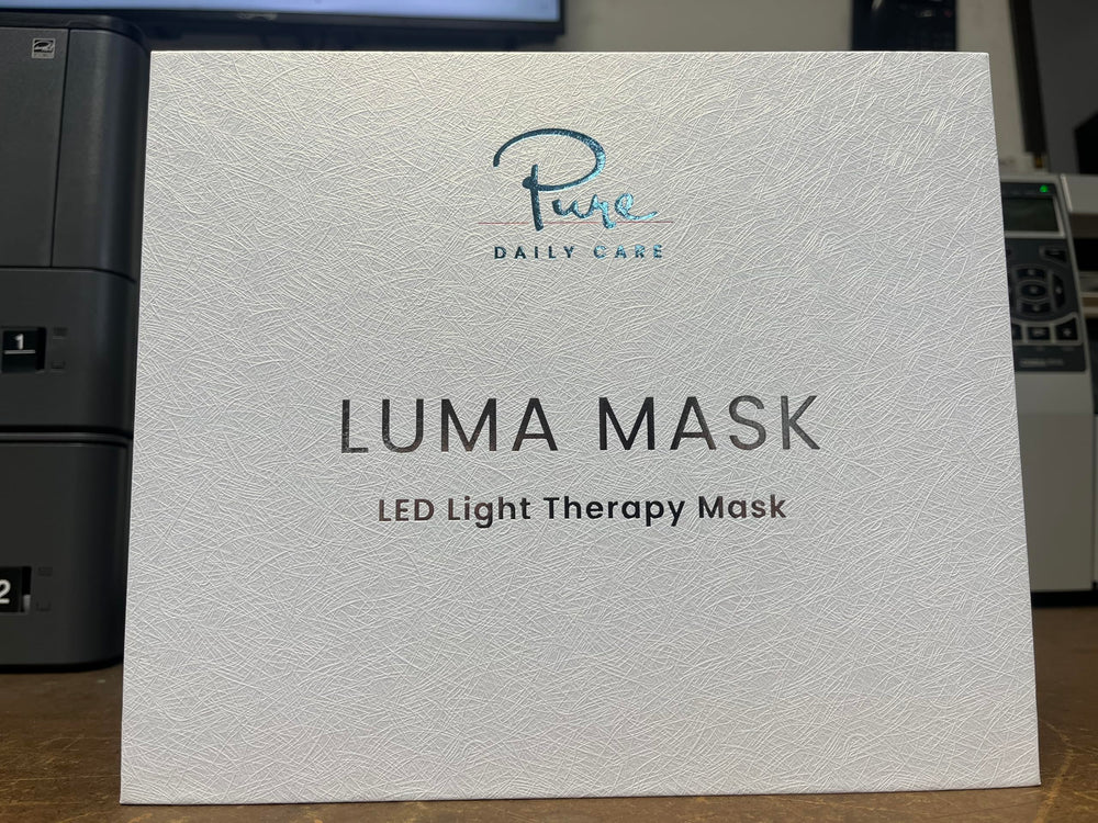 Pure Daily Care Luma Mask cycle-all-colors mode provides a varied at-home routine.