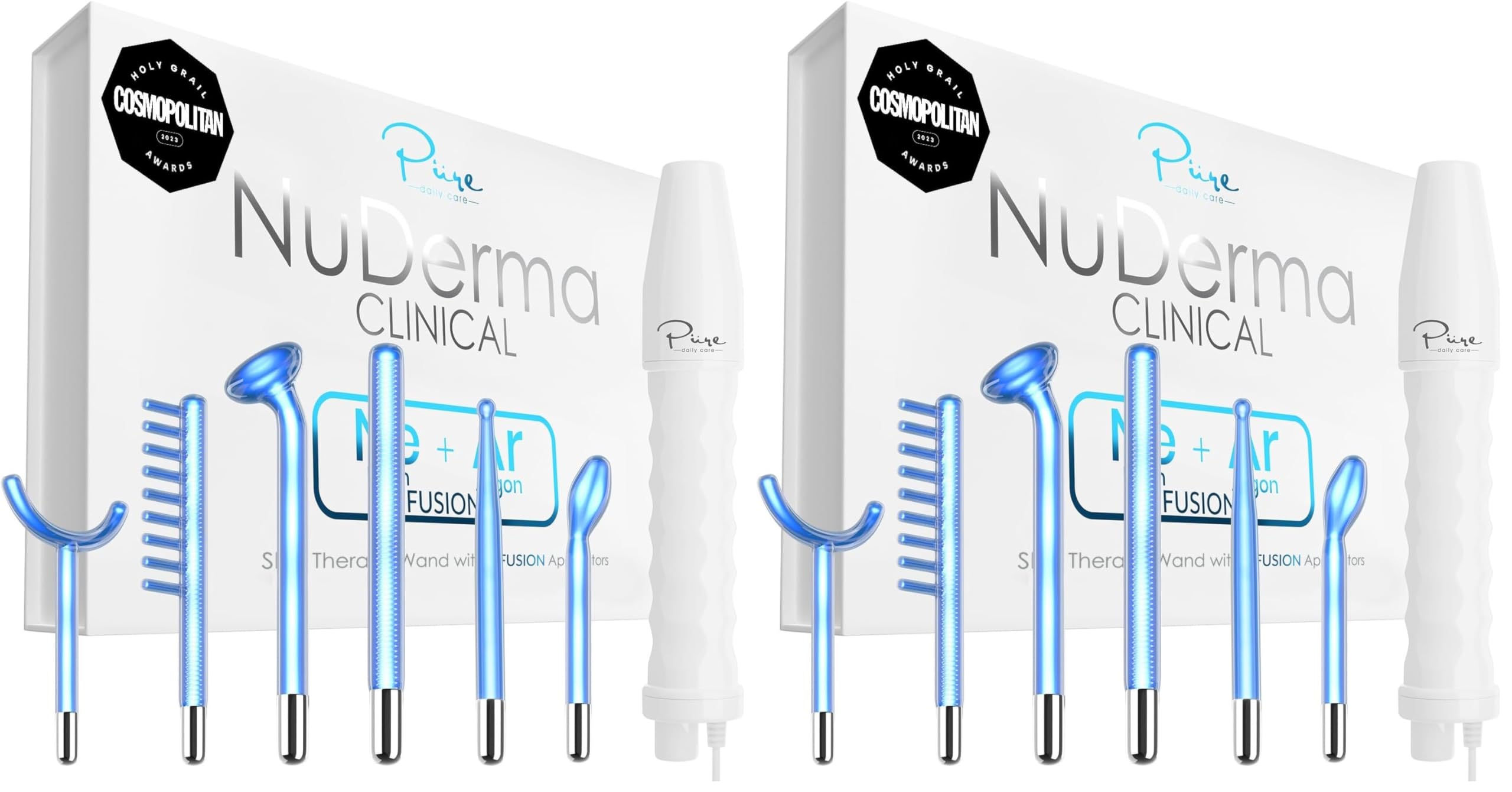 Pure Daily Care NuDerma Clinical device front view for radiant skin