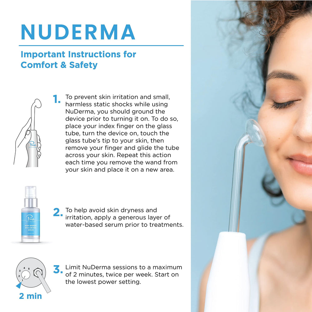 Pure Daily Care tongue wand enables precise facial treatment