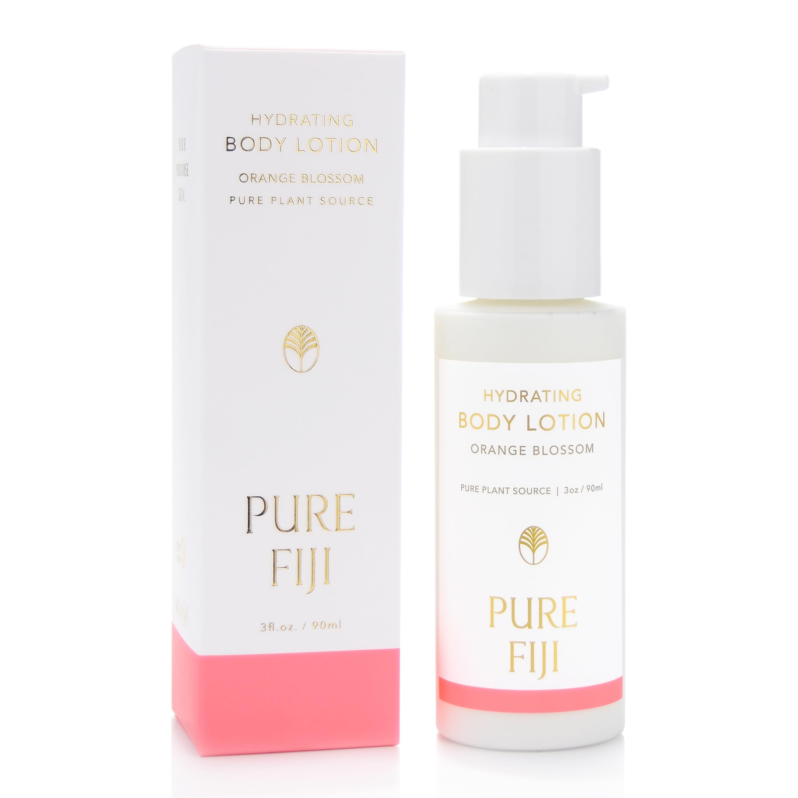 PURE FIJI Hydrating Body Lotion Orange Blossom travel size bottle for on-the-go moisture