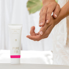 PURE FIJI application moment with pump demonstrates lightweight absorption