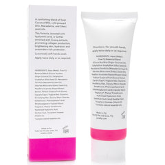 PURE FIJI Hand Crème Guava texture close-up showing creamy finish