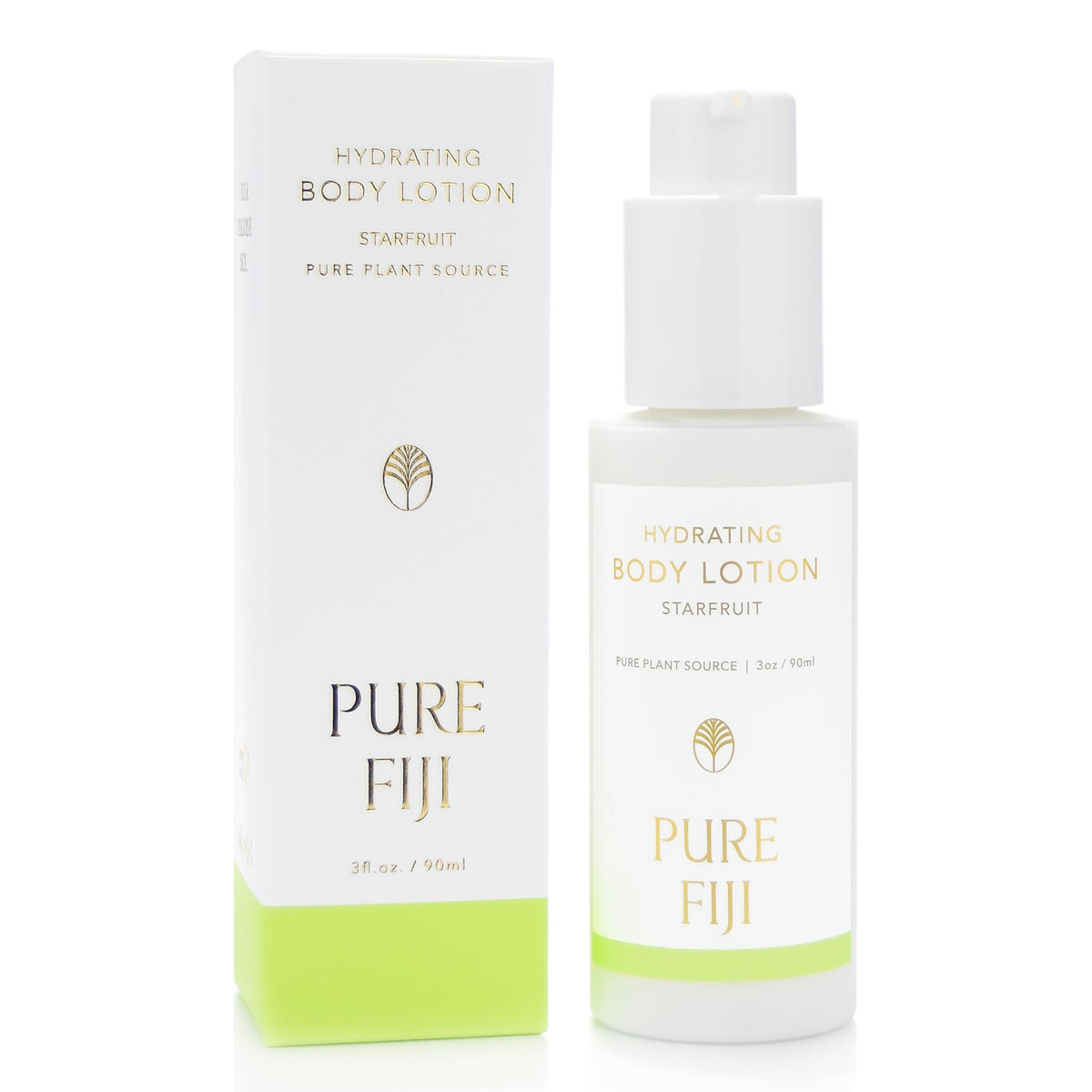 Pure Fiji Hydrating Body Lotion Starfruit bottle delivers deep moisture for everyday skin.