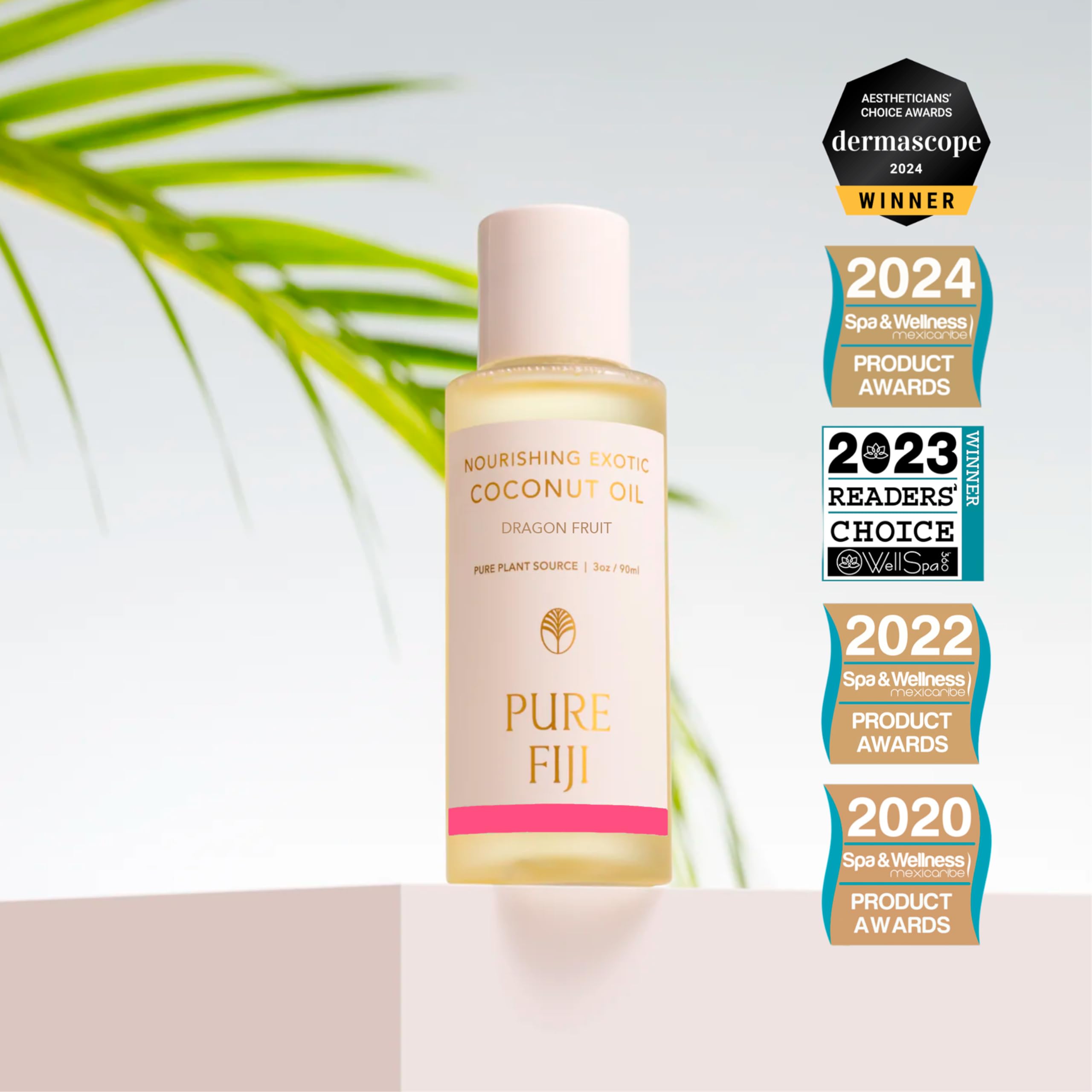 PURE FIJI Travel-Size packaging offers portable hydration on the go