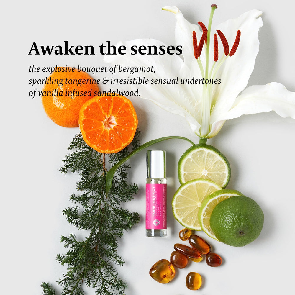 Pure Instinct Roll-On compatible with diffusers to enhance ambience