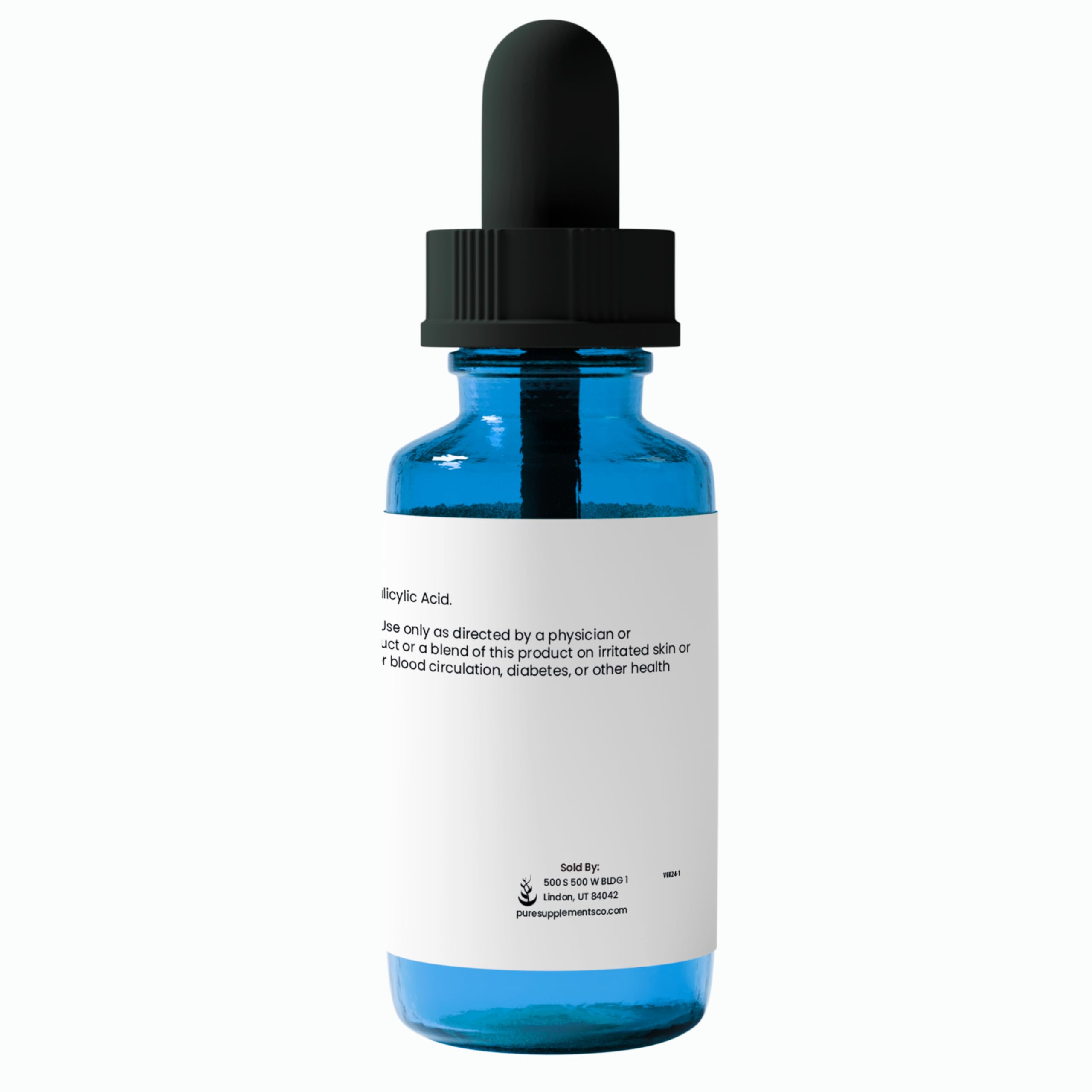 Dropper from Pure Original Ingredients Salicylic Acid 20% for controlled dosing