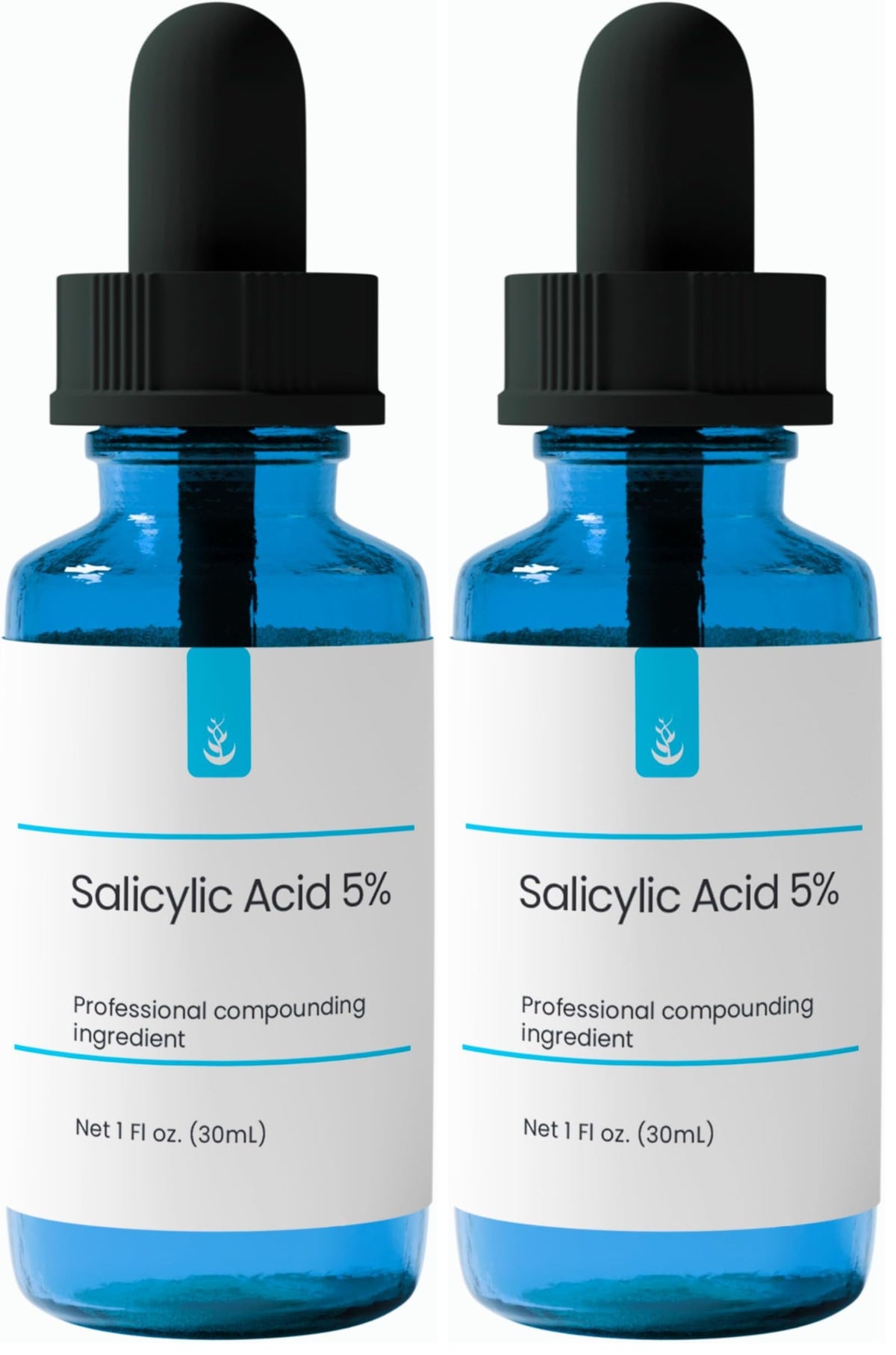 Pure Original Ingredients Salicylic Acid 5% Solution bottle front, ideal for gentle exfoliation