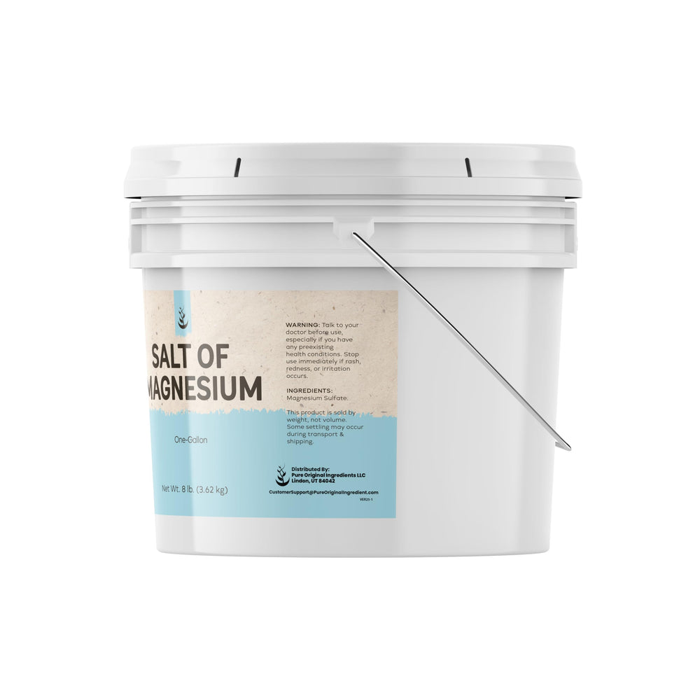 Pure Original Ingredients Salt of Magnesium dissolves quickly in water for baths
