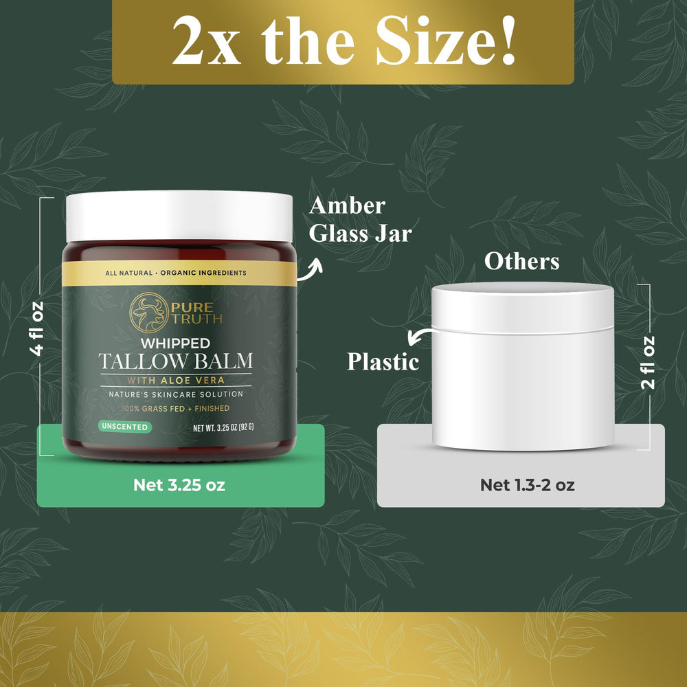 Pure Truth eczema soothing balm on a dry patch.