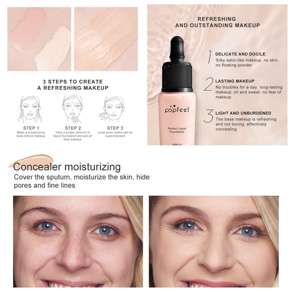 Pure Vie foundation offers breathable coverage for radiant skin