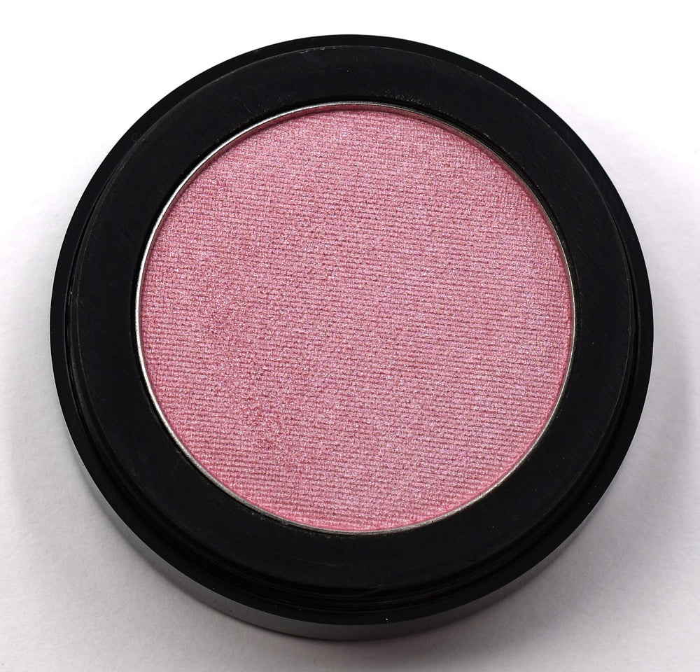 Pure Ziva satin finish eyeshadow swatches show light pink glow for daily wear