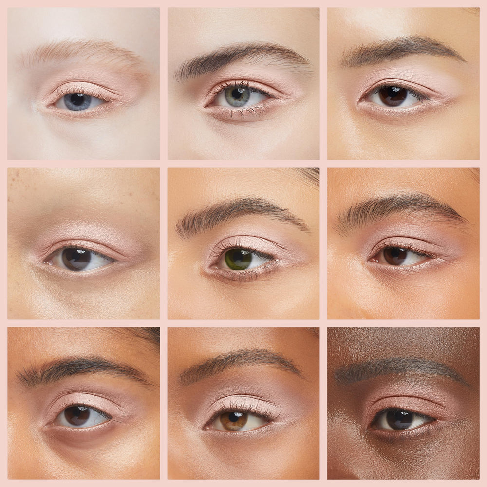 Pure Ziva Seashell Light Pink Eyeshadow—talc-free formula for sensitive lids