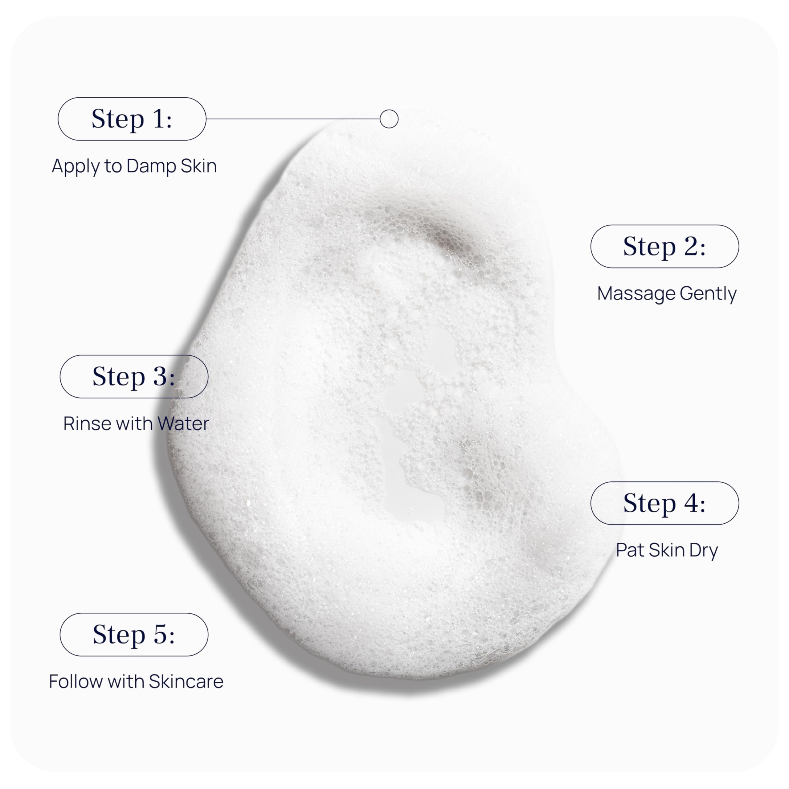 Pureance Cleansing Foam rose-water-splash brightens and refreshes the complexion